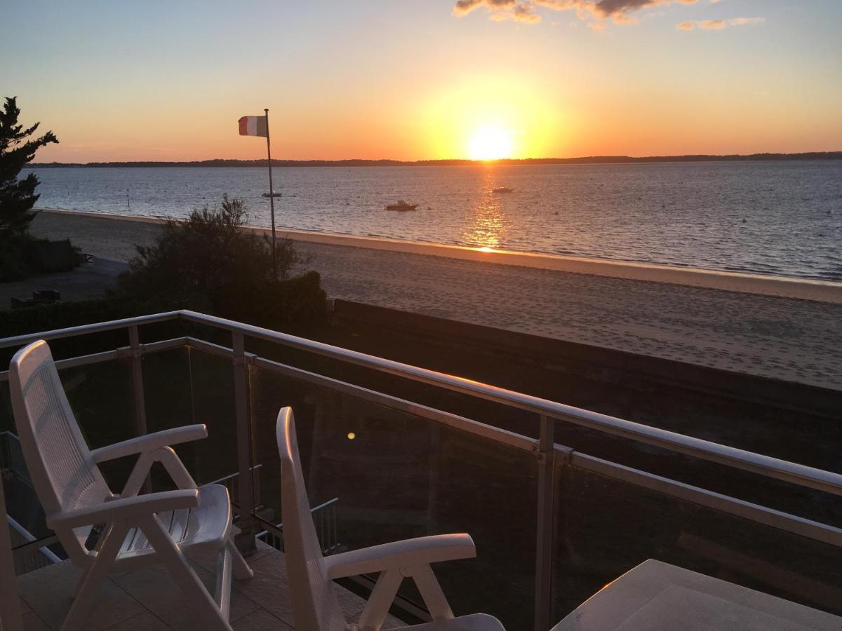 Appartement Arcachon Perreire Premiere Ligne Les Pieds Dans L Eau Vue Magnifique Sur Le Bassin Dış mekan fotoğraf
