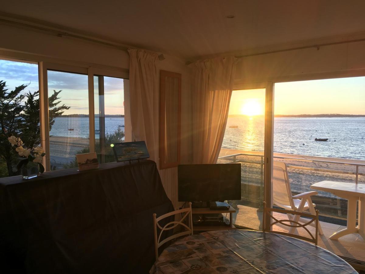 Appartement Arcachon Perreire Premiere Ligne Les Pieds Dans L Eau Vue Magnifique Sur Le Bassin Dış mekan fotoğraf